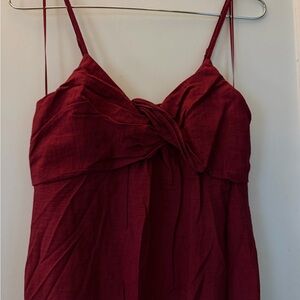 Banana Republic Red Maxi Dress